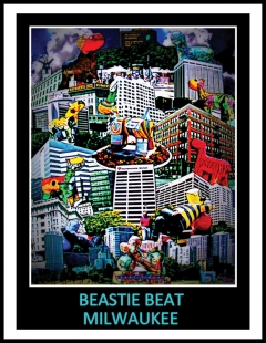 Beastie Beat Milwaukee 2 Black Matting