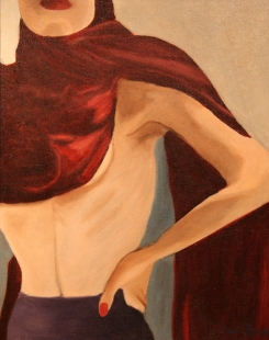 Does this scarf make me look fat?