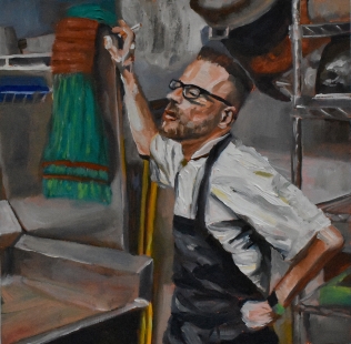 Smoking In The Dishpit