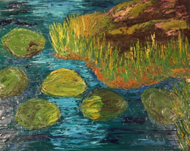 Lilypads on the Shoreline